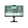 AOC Pro-line Q27P3CW - LED-Monitor - 68.6 cm (27") - 2560 x 1440 QHD @ 75 Hz - IPS - 350 cd / m² - 1000:1 - 4 ms - 2xHDMI, DisplayPort, USB-C - Lautsprecher - Schwarz