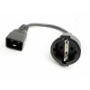 APC - Stromkabel - CEE 7 / 1 zu IEC 60320 C20 - 50 cm