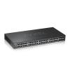 Zyxel GS2220-50 - Switch - managed - 44 x 10 / 100 / 1000 + 4 x Kombi-Gigabit-SFP + 2 x Gigabit SFP - an Rack montierbar