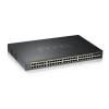 Zyxel GS2220-50HP - Switch - managed - 44 x 10 / 100 / 1000 (PoE+) + 4 x Kombi-Gigabit-SFP + 2 x Gigabit SFP - an Rack montierbar - PoE+ (375 W)