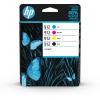 HP 912 - 4er-Pack - Schwarz, Gelb, Cyan, Magenta - original - Tintenpatrone - für Officejet 80XX, Officejet Pro 80XX