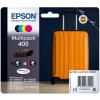 Epson 405 Multipack - 4er-Pack - Schwarz, Gelb, Cyan, Magenta - original - Blister mit RF- / akustischem Alarmsignal - Tintenpatrone - für WorkForce WF-7310, 7830, 7835, 7840, WorkForce Pro WF-3820, 3825, 4820, 4825, 4830