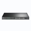 TP-Link JetStream TL-SG1218MP - V1 - Switch - 16 x 10 / 100 / 1000 (PoE+) + 2 x 10 / 100 / 1000 + 2 x Kombi-Gigabit-SFP - an Rack montierbar - PoE+ (250 W)