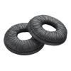 Poly - Ohrpolster für drahtloses Headset - Kunstleder - Schwarz (Packung mit 2) - Replaces Poly SKU 87229-01