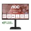 AOC 24E4CV - LED-Monitor - 61 cm (24") (23.8" sichtbar) - 1920 x 1080 Full HD (1080p) @ 120 Hz - IPS - 300 cd / m² - 1500:1 - 4 ms - HDMI, DisplayPort, USB-C - Lautsprecher - Schwarz