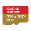 SanDisk Extreme - Flash-Speicherkarte - 256 GB - A2 / Video Class V30 / UHS-I U3 / Class10 - microSDXC UHS-I
