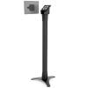 Compulocks Magnetix Secured Magnetic Tablet Floor Stand - Cable lock included - Aufstellung - für Tablett - verriegelbar - Verzinkter Stahl - Schwarz - Bodenaufstellung