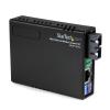 StarTech.com 10 / 100 Mbit / s Ethernet LWL / Glasfaser Multi Mode Medienkonverter SC 2km - 100Base-FX - Medienkonverter - 100Mb LAN - 10Base-T, 100Base-FX, 100Base-TX - RJ-45 / SC multi-mode - bis zu 2 km - 1310 nm