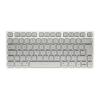 CHERRY KW 7100 Mini - Tastatur - für MAC - 75% - compact - kabellos - Bluetooth 5.1 - QWERTZ - Deutsch - Tastenschalter: CHERRY SX - Mondlichtweiß - plastikfreie Verpackung