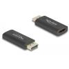 Delock Aktiver DisplayPort 1.4 zu HDMI Adapter 8K mit HDR Funktion