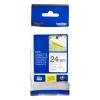 Brother TZe-S251 - Extra starker Klebstoff - Schwarz auf Weiß - Rolle (2,4 cm x 8 m) 1 Kassette(n) laminiertes Band - für P-Touch PT-3600, D600, D800, P900, P950, P-Touch Cube PT-P910, P-Touch Cube Plus PT-P710