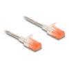 Delock RJ45 Netzwerkkabel Cat.6A U / UTP Slim 2 m transparent