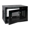 Eaton Tripp Lite Series 9U Wall Mount Rack Enclosure Server Cabinet w / Door & Side Panels - Schrank Netzwerkschrank - geeignet für Wandmontage - Schwarz - 9U - 48.3 cm (19")