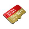 SanDisk Extreme - Flash-Speicherkarte (microSDHC / SD-Adapter inbegriffen) - 32 GB - A1 / Video Class V30 / UHS-I U3 - microSDHC UHS-I