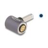 Delock - Adapter für Power Connector - Gleichstromstecker 4,5 x 3,0 mm (M) zu 8-poliger Steckverbinder magnetisch - 20 V - 3 A - Anthrazit