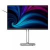 Philips 24B2U4301 - 24 Zoll Full HD Monitor, Lautsprecher, höhenverstellbar (1920x1080, 120 Hz, HDMI 1.4, DisplayPort 1.4, USB-C (100 W Power Delivery), DP out, USB Hub) schwarz grau
