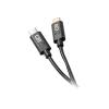 C2G 6ft USB C Cable - USB C to USB C Cable - USB C 2.0 3A - 480 Mbps - M / M - USB-Kabel - 24 pin USB-C (M) umkehrbar zu 24 pin USB-C (M) umkehrbar - USB 2.0 - 30 V - 3 A - 1.82 m - Schwarz