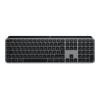 Logitech MX Keys für Mac - Tastatur - hinterleuchtet - kabellos - Bluetooth, 2.4 GHz - QWERTZ - Schweiz - Space-grau