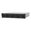 QNAP TS-832PXU - NAS-Server - 8 Schächte - Rack - einbaufähig - SATA 6Gb / s - RAID 0, 1, 5, 6, 10, 50, 60, JBOD - RAM 4 GB - Gigabit Ethernet / 2.5 Gigabit Ethernet / 10 Gigabit Ethernet - iSCSI Support - 2U