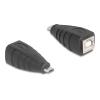 Adapter USB Typ-B Stecker zu Buchse, 2.0, Anschluss, Datenübertragung