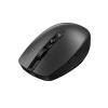 HP 715 - Maus - multi-device, wiederaufladbar - 7 Tasten - kabellos, kabelgebunden - Bluetooth 3.0, 2.4 GHz - kabelloser Empfänger (USB) - Schwarz