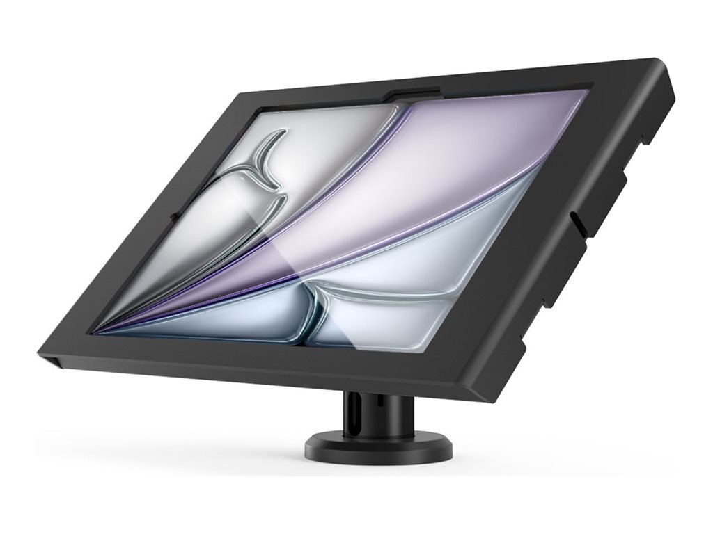 Compulocks iPad Air M2 & M3 13" Apex Enclosure Tilting Stand 4" - Black - Befestigungskit (Gehäuse, Aufstellung) - für Tablett - Erhöhung - verriegelbar - Metallrahmen - Schwarz - Bildschirmgröße: 33.02 cm (13") - freistehend - für Apple 11-inch iPad
