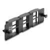 Delock - Patch Panel - Schwarz - 1U - 48.3 cm (19") - 6 Ports