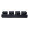 Brother 4 Slot Docking Cradle Charger - Drucker-Ladestation - Ethernet - Ausgangsanschlüsse: 4 - für RuggedJet RJ-3230BL, RJ-3250WBL
