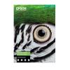 Epson Fine Art Bright II - Baumwolle - glatt matt - 490 Mikron - hochweiß - A4 (210 x 297 mm) - 300 g / m² - 25 Blatt Faserpapier