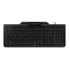 CHERRY KC 1000 SC - Tastatur - USB - USA - Tastenschalter: CHERRY LPK - Schwarz