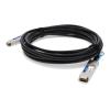 AddOn - 40GBase-CU Kabel zur direkten Befestigung - TAA-konform - QSFP+ zu QSFP+ - 3 m - twinaxial - aktiv - für Brocade ICX 7750-26Q, 7750-48C, 7750-48F