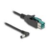 Delock PoweredUSB Kabel Stecker 12 V zu DC 5,5 x 2,5 mm Stecker gewinkelt 3 m