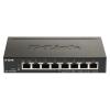 D-Link DGS 1100-08PV2 - Switch - Smart - 8 x 10 / 100 / 1000 (PoE) - Desktop - PoE (64 W)