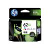 HP 62XL - 11.5 ml - Hohe Ergiebigkeit - Farbe (Cyan, Magenta, Gelb) - original - Tintenpatrone - für ENVY 55XX, 56XX, 76XX, Officejet 200, 250, 57XX, 8040