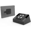 Compulocks Magnetix Tablet Capsule Stand with Magnetic Mount - Aufstellung - für Tablett - Schwarz - Schreibtisch - mit Magnetix Mount (VHBMM01)