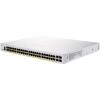 Cisco Business 250 Series CBS250-48P-4G - Switch - L3 - Smart - 48 x 10 / 100 / 1000 (PoE+) + 4 x Gigabit SFP - an Rack montierbar - PoE+ (370 W) - wiederaufbereitet