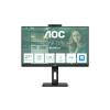 AOC Pro-line Q27P3CW - LED-Monitor - 68.6 cm (27") - 2560 x 1440 QHD @ 75 Hz - IPS - 350 cd / m² - 1000:1 - 4 ms - 2xHDMI, DisplayPort, USB-C - Lautsprecher - Schwarz