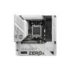 MSI B650M PROJECT ZERO - Motherboard - micro ATX - Socket AM5 - AMD B650 Chipsatz - USB 3.2 Gen 1, USB 3.2 Gen 2, USB-C 3.2 Gen2, USB-C 3.2 Gen 2x2 - 2.5 Gigabit LAN, Wi-Fi 6E, Bluetooth - Onboard-Grafik (CPU erforderlich) - HD Audio (8-Kanal)