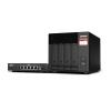 QNAP TS-473A - NAS-Server - 4 Schächte - SATA 6Gb / s - RAID JBOD, 0, 1, 10, 5, 6 - RAM 8 GB - 2.5 Gigabit Ethernet - iSCSI Support - mit QSW-1105-5T Switch