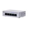 Cisco Business 110 Series 110-5T-D - Switch - unmanaged - 5 x 10 / 100 / 1000 - an Rack montierbar, Desktop, wandmontierbar - DC Power