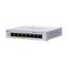 Cisco Business 110 Series 110-8PP-D - Switch - unmanaged - 4 x 10 / 100 / 1000 (PoE) + 4 x 10 / 100 / 1000 - an Rack montierbar, Desktop, wandmontierbar - PoE (32 W) - Gleichstrom