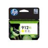 HP 912XL - 8.5 ml - Hohe Ergiebigkeit - Gelb - original - Tintenpatrone - für Officejet 80XX, Officejet Pro 80XX