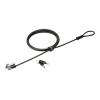 Kensington N17 Keyed Laptop Lock for Wedge Shaped Slots - Sicherheitskabelschloss - 1.83 m