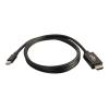 C2G 6ft Mini DisplayPort to HDMI Cable - Mini DP to HDMI Adapter Cable - M / M - Videoadapter - TAA-konform - Mini DisplayPort männlich zu HDMI männlich - 1.83 m - Schwarz
