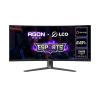 AOC AGON PRO AG346UCD - OLED-Monitor - Gaming - gebogen - 86.36 cm (34") - 3440 x 1440 @ 175 Hz - 15000000:1 - DisplayHDR 400 True Black - 0.03 ms - 2xHDMI, DisplayPort - Lautsprecher - Dunkelgrau