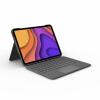 Logitech Folio Touch - Tastatur und Foliohülle - mit Trackpad - hinterleuchtet - Apple Smart connector - AZERTY - Französisch - Oxford Gray - für Apple 10.9-inch iPad Air (4. Generation, 5. Generation)