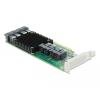Delock PCI Express x16 Karte zu 8 x intern SFF-8643 NVMe - Low Profile Formfaktor