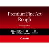Canon Premium FA-RG1 - Baumwolle - Rough - 21,5 mil - A2 (420 x 594 mm) - 320 g / m² - 25 Blatt Kunstpapier - für imagePROGRAF PRO-1000