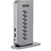 Hybrid USB-C USB-A Dock - Dual HDMI / DP