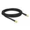 Delock Antennenkabel SMA Stecker zu SMA Buchse LMR / CFD300 2 m low loss